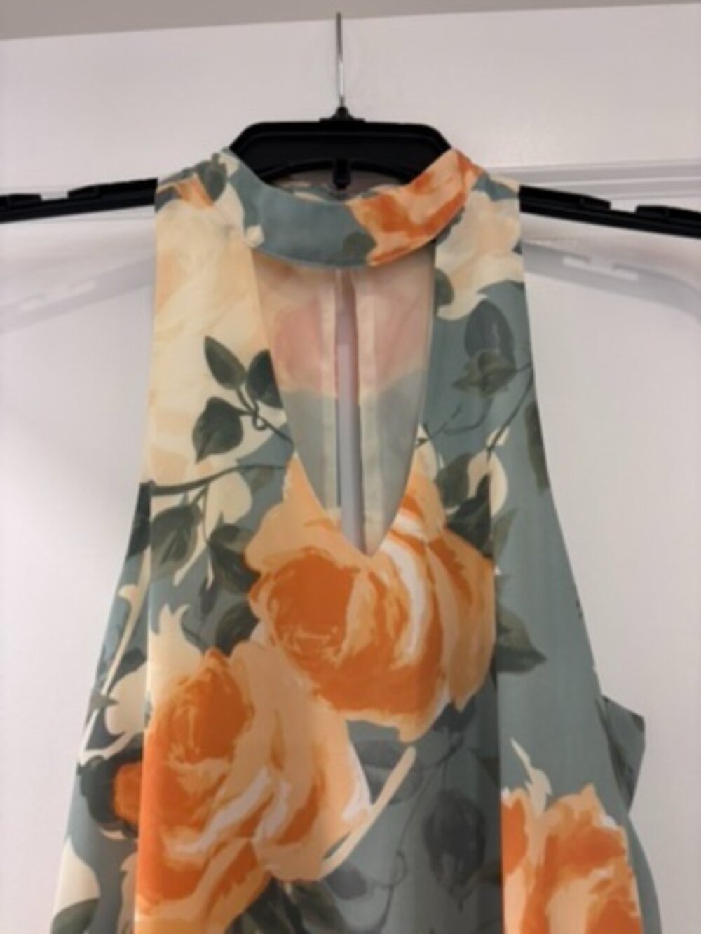 Lulus Part of Your World Dusty Sage Floral Print Swing Dress - Picture 6 of 13